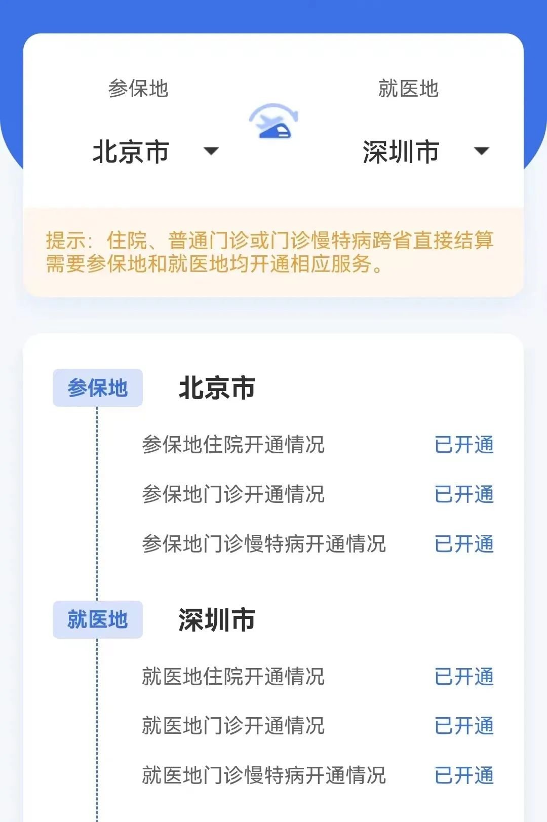 深圳门诊特定病种异地就医可以直接结算吗