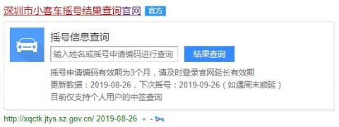 深圳车牌摇号中签是否会收到短信通知？