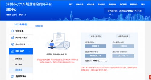 深圳车牌竞价：时间、条件、流程和结果