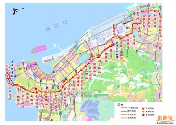 深圳地铁12号线站点最新规划一览：近半站点调整