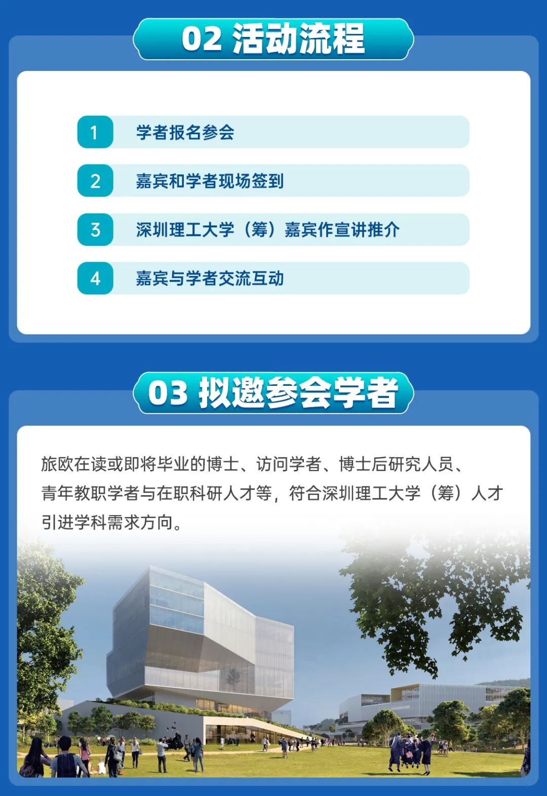 3月瑞士|德国相见：深圳理工大学（筹）2024海外学者交流会欧洲站邀您报名参会！