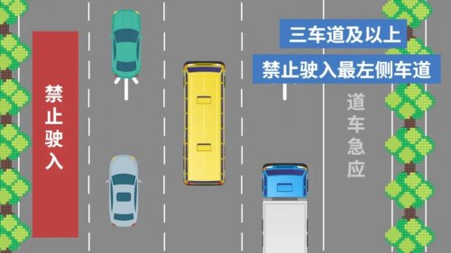 深圳市高速公路实行客货车右侧通行管控措施