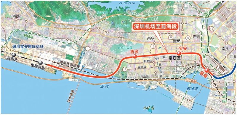 深圳至广州高铁机场段建设取得新进展