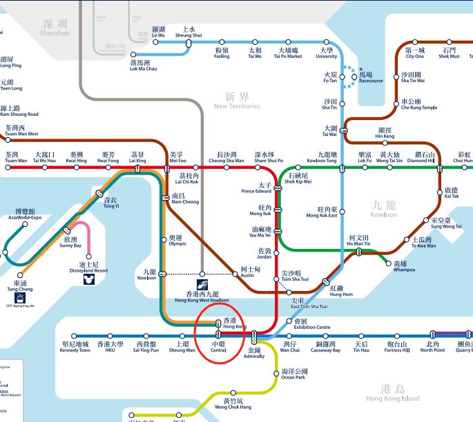 香港乘车码,无需充值,无需带卡,刷码就可以搭乘公交,地铁(走紫色闸机)