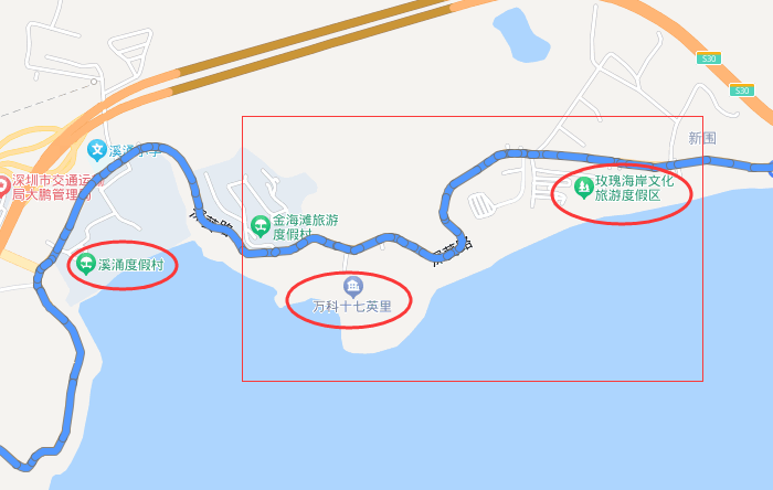 深葵路海滨栈道的地址及如何前往