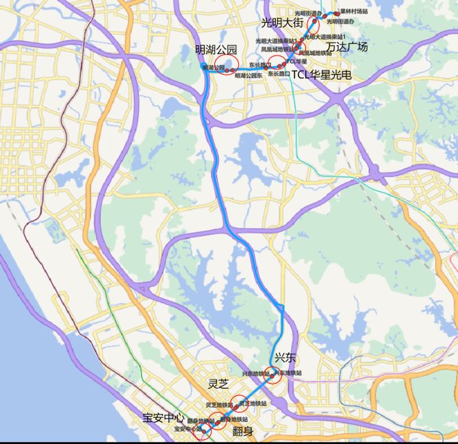 2024光明跨区快线南山和宝安线路全解析