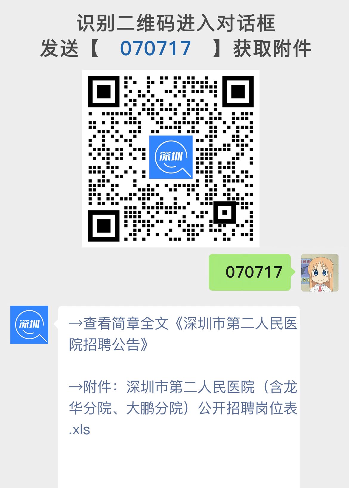 深圳市第二人民医院招聘公告