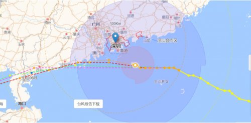 2025年台风韦帕对深圳的影响