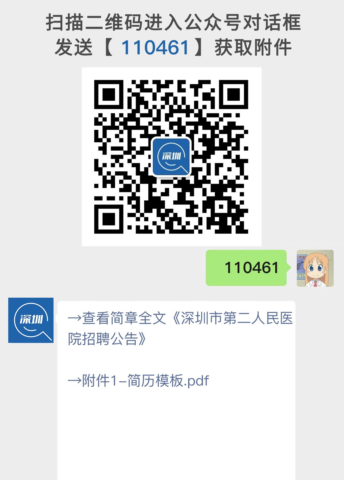 深圳市第二人民医院招聘公告